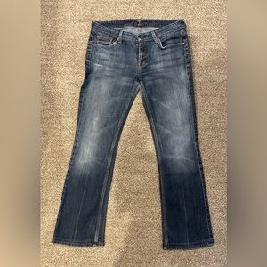 7 For All Mankind, low rise, Flynt bootcut, size 30